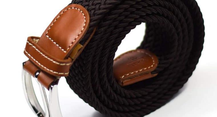 Leather belts & woven elastic belts