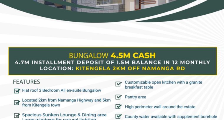 Kitengela House for Sale