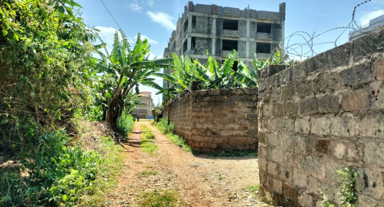 FOR SALE: 50 BY 100 PLOT(COMMERCIAL)-RUAKA
