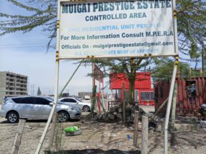 TWO ⅛ ACRE PLOTS FOR SALE MUIGAI PRESTIGE KITENGELA