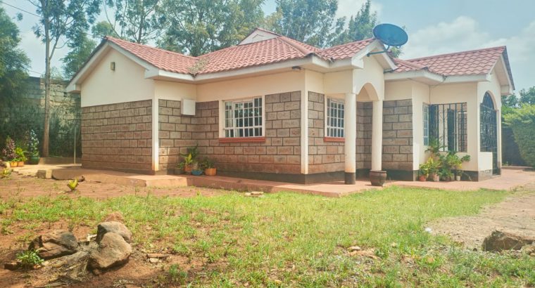 4 BEDROOM BUNGALOW TO LET IN NGONG