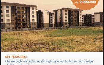 Komarock Serviced plots for sale