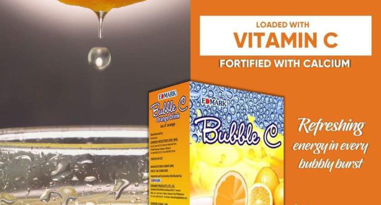 Bubble C (Oranges in a bottle) immune booster
