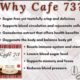 Cafe 73 coffee