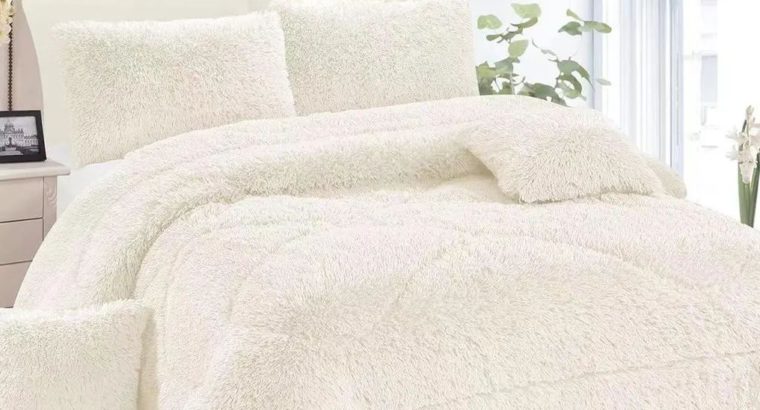 fluffy woolen duvets