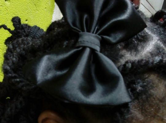 Bow hair clip