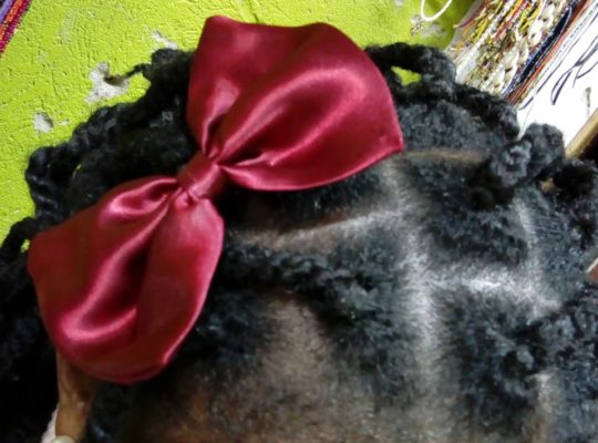 Bow hair clip