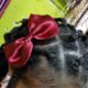 Bow hair clip