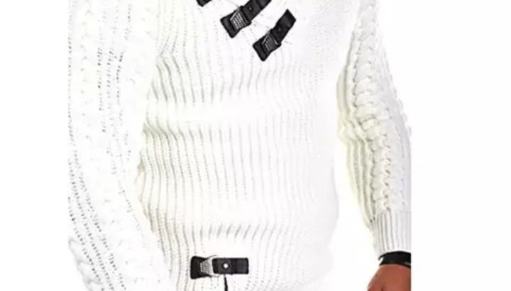 Men knitted cardigan sweaters